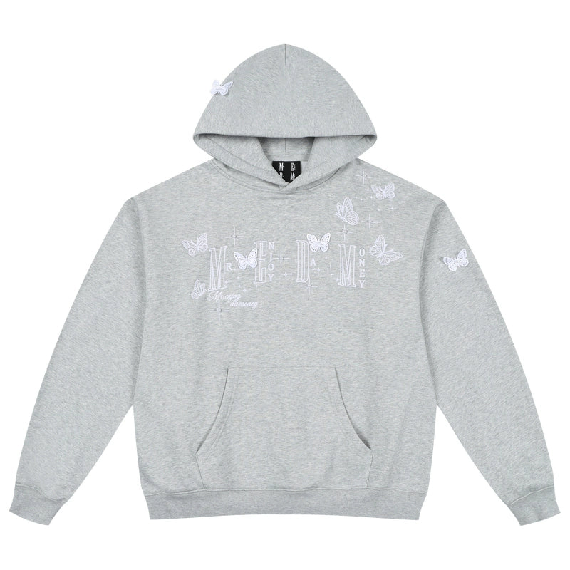 MEDM Three-dimensional Butterfly Hooded Sweater