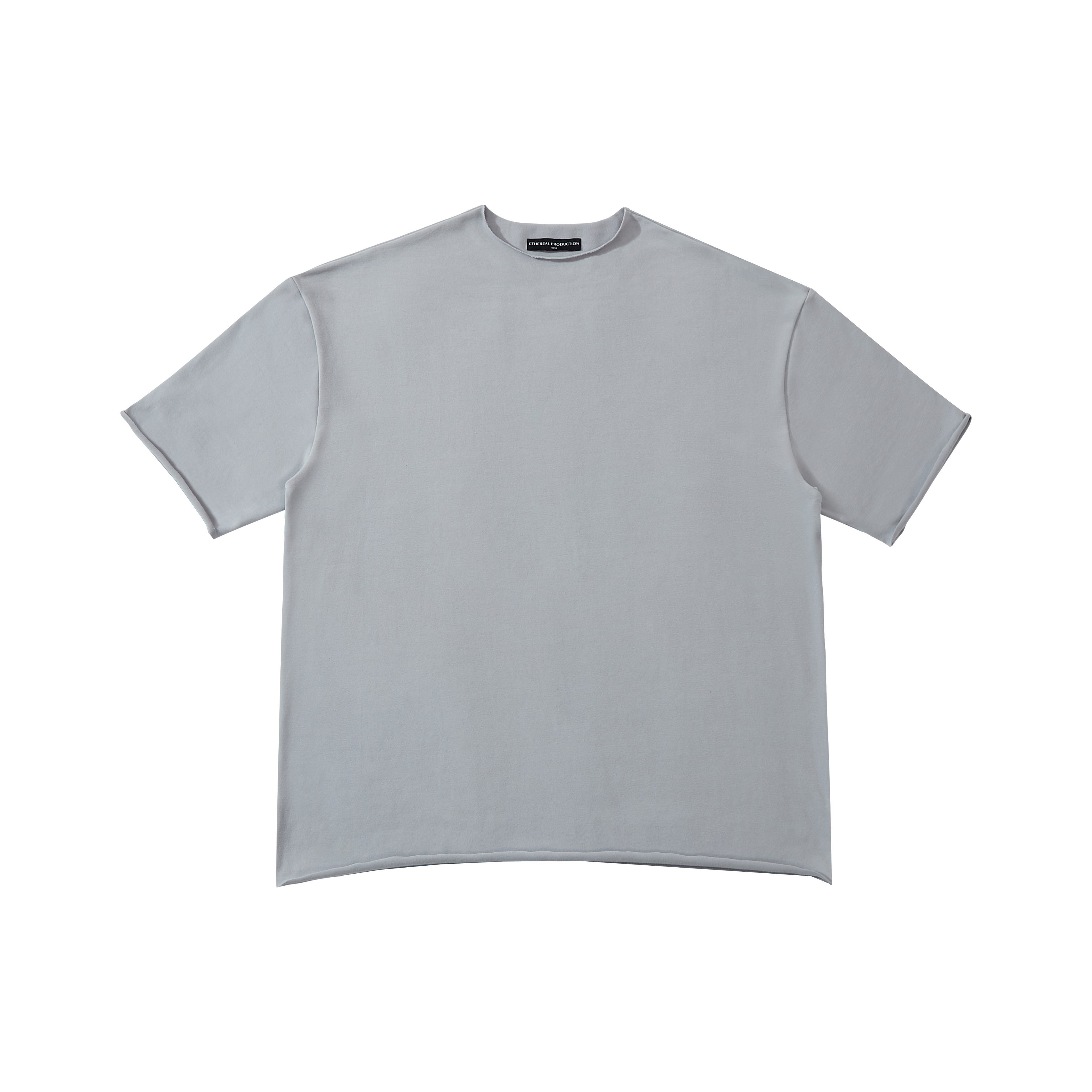 ETHEREAL Simple Casual Curling Versatile Tee