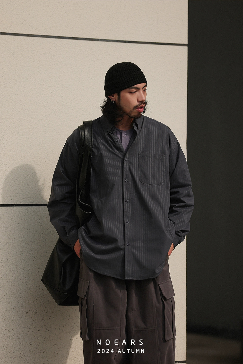 NOEARS Vintage Loose Lazy Style Shirt