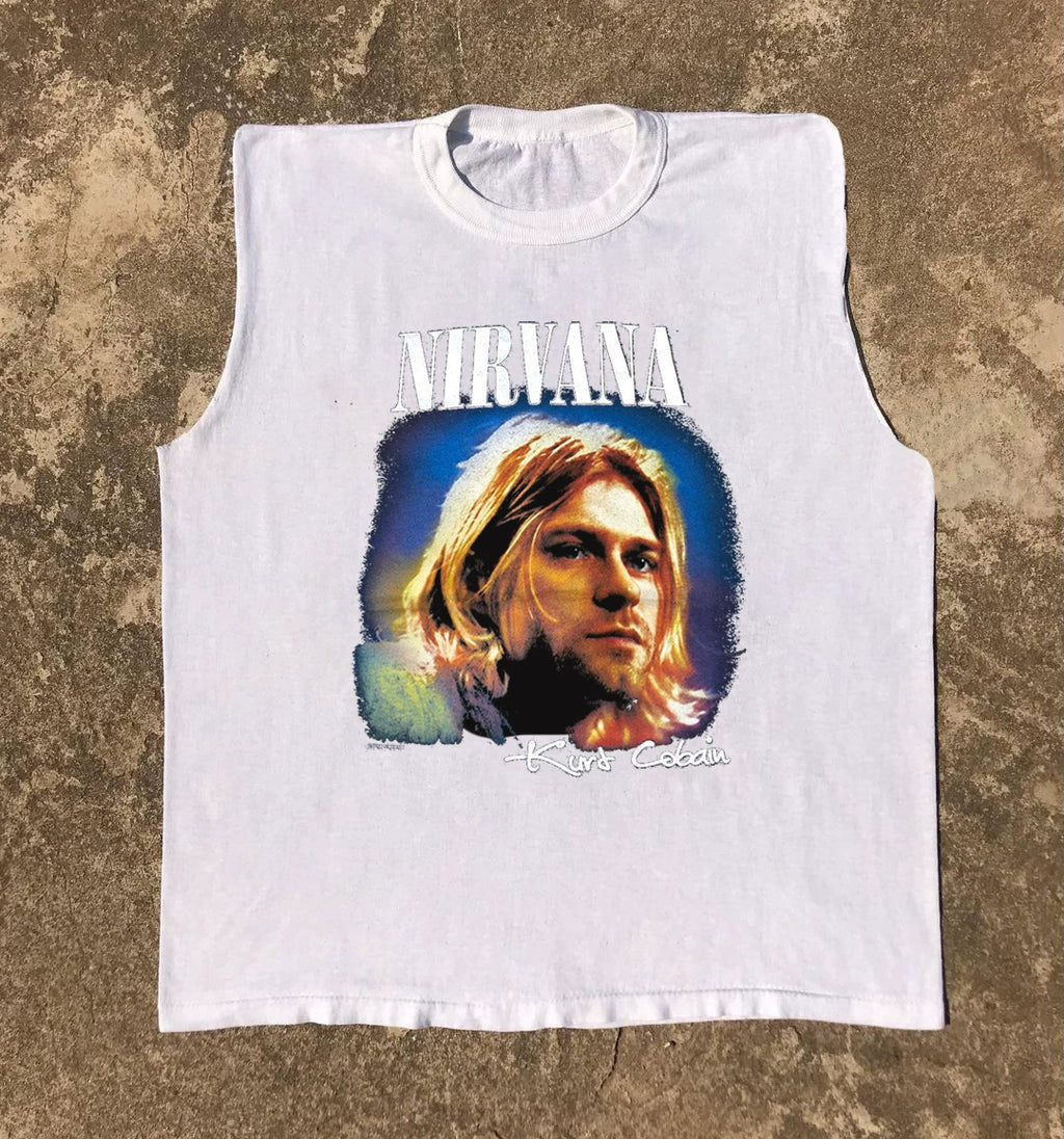 Wang Youbing Studio! NIRVANA 260g 100% Cotton Tee