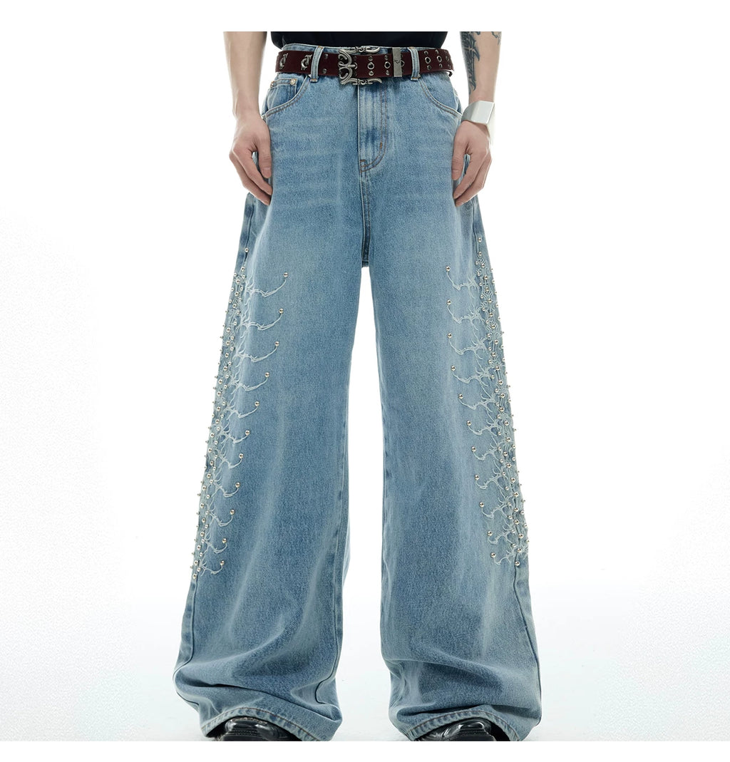 ArguECulturE Vintage Metal Spike Jeans