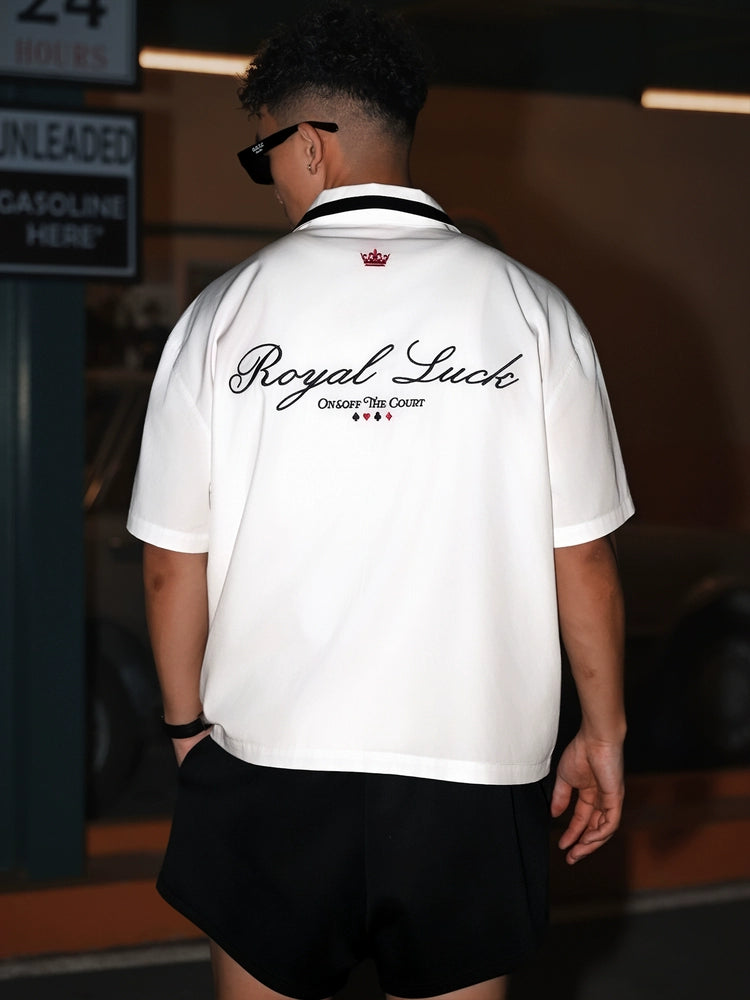 OOTC Cuban Collar Casual Shirt