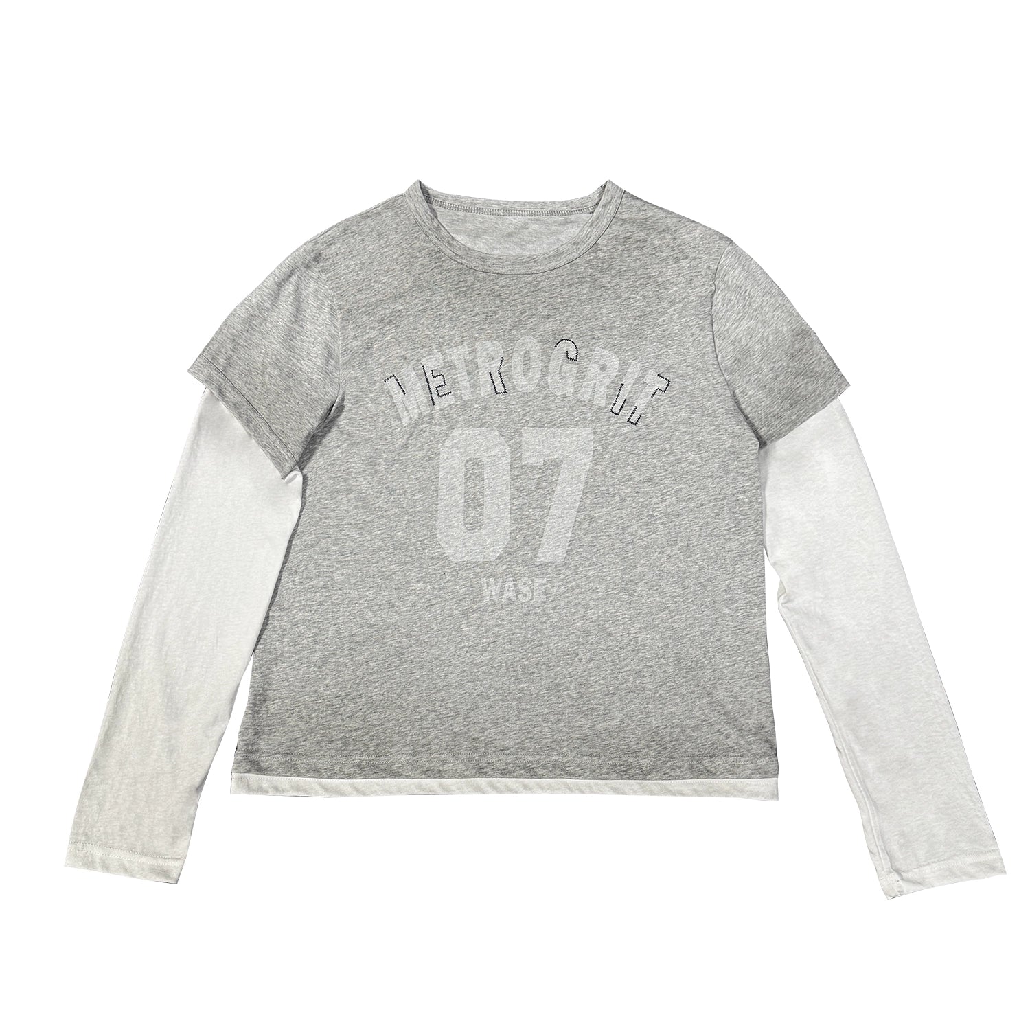 WASE Spray Dirty Smudge Digital Logo Printing Long Sleeve