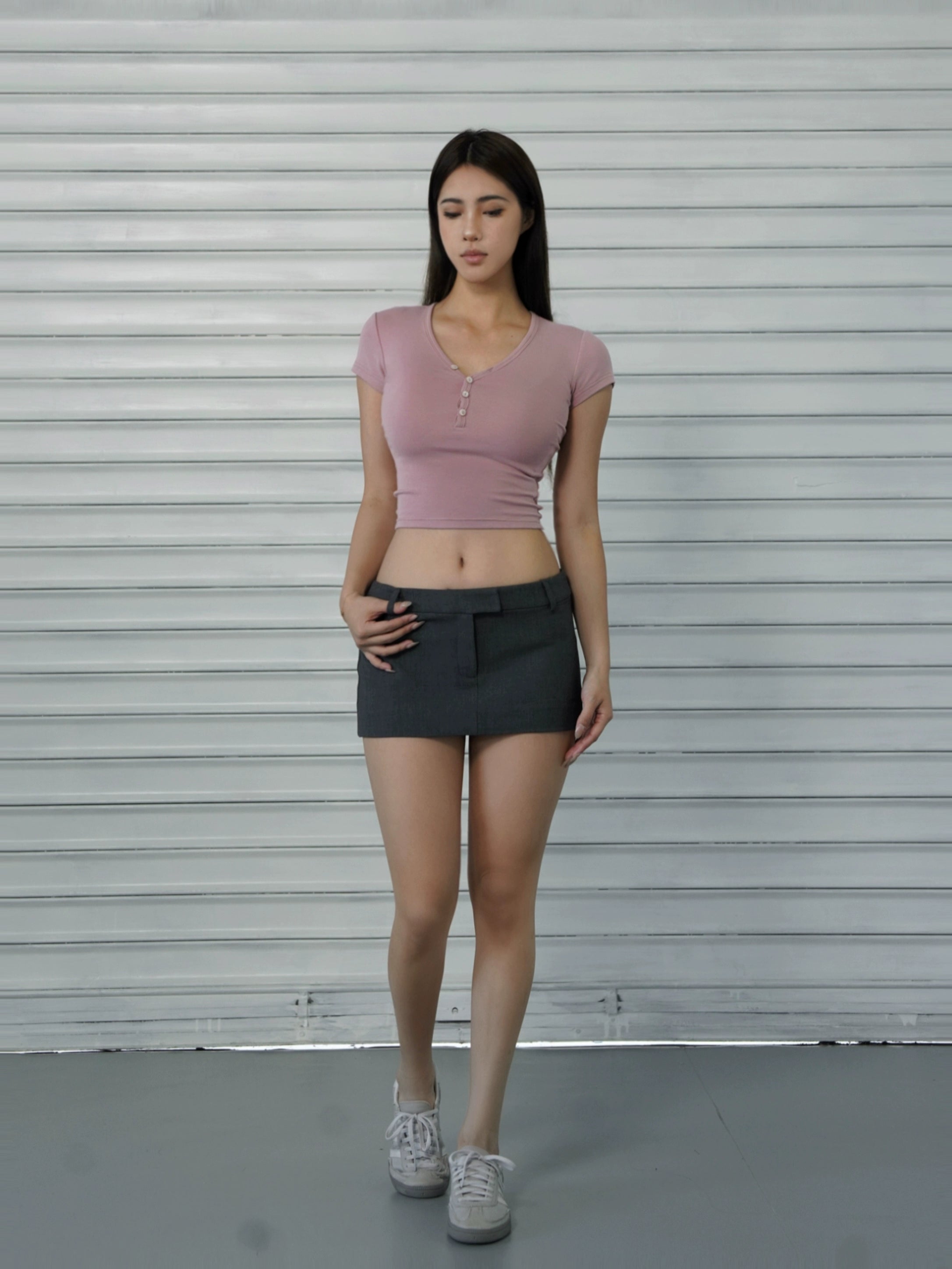 Jim Kennet Button Fit Tee