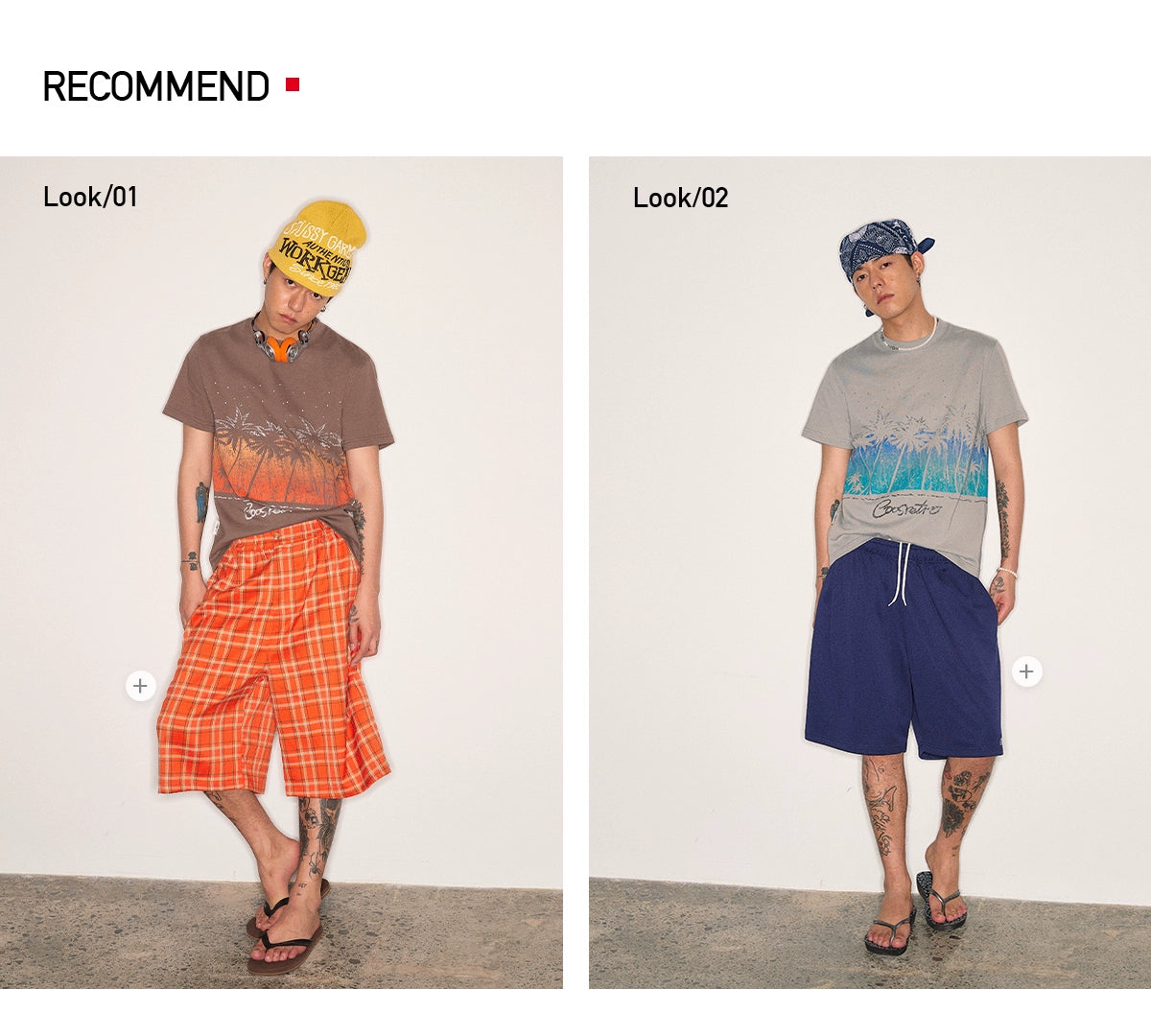 CoosRetro Printed Casual Loose Tee