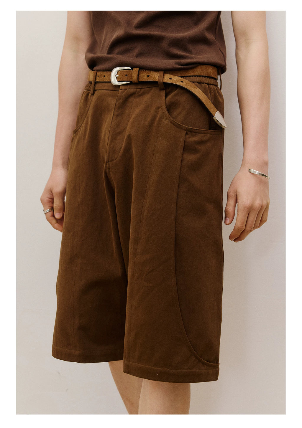 LR MADE Vintage Simple Casual Shorts