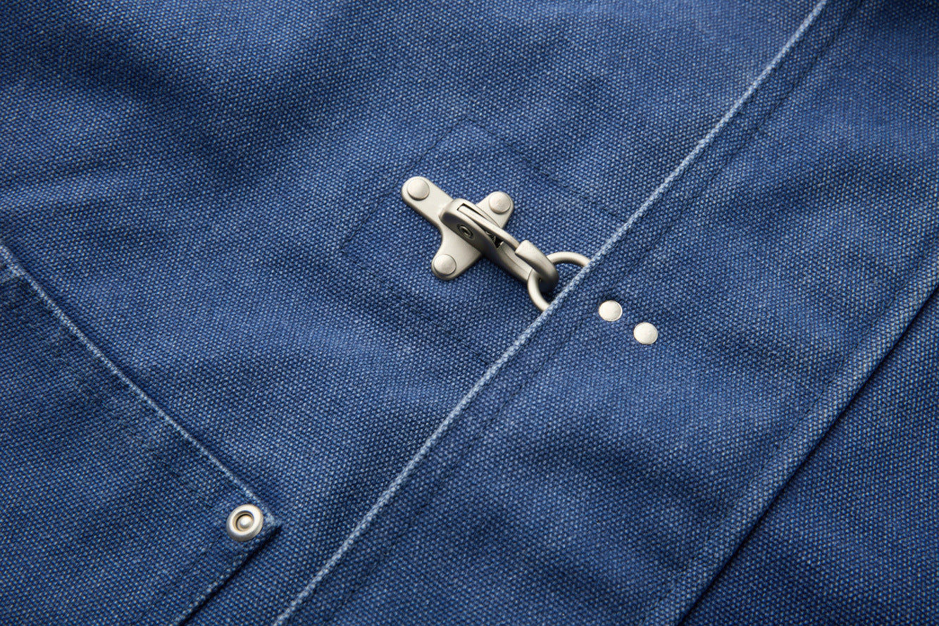 EME Lapel Retro Short and Wide Tooling Jacket