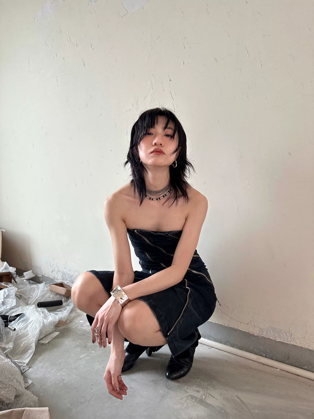 Enteralt High Stretch Comfortable Tube Top Dress
