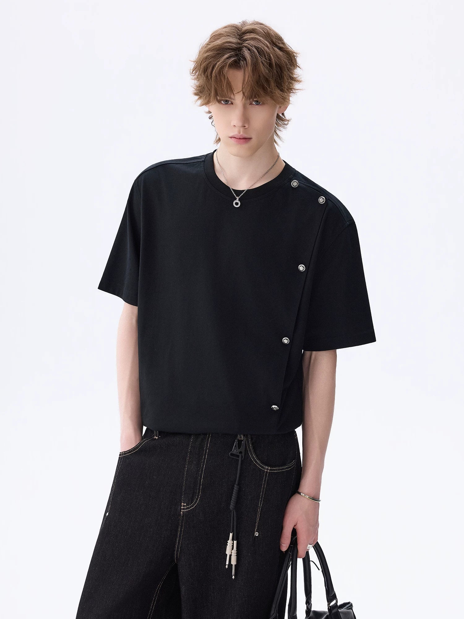 CHOR Front Shoulder Casual Versatile Tee