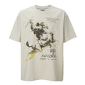 F2CE Retro Knight Print Loose Tee