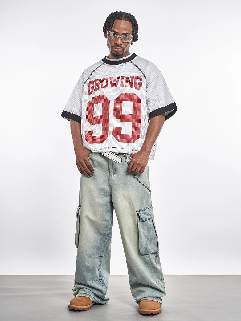 MT99 American Splicing Contrasting Jersey Tee