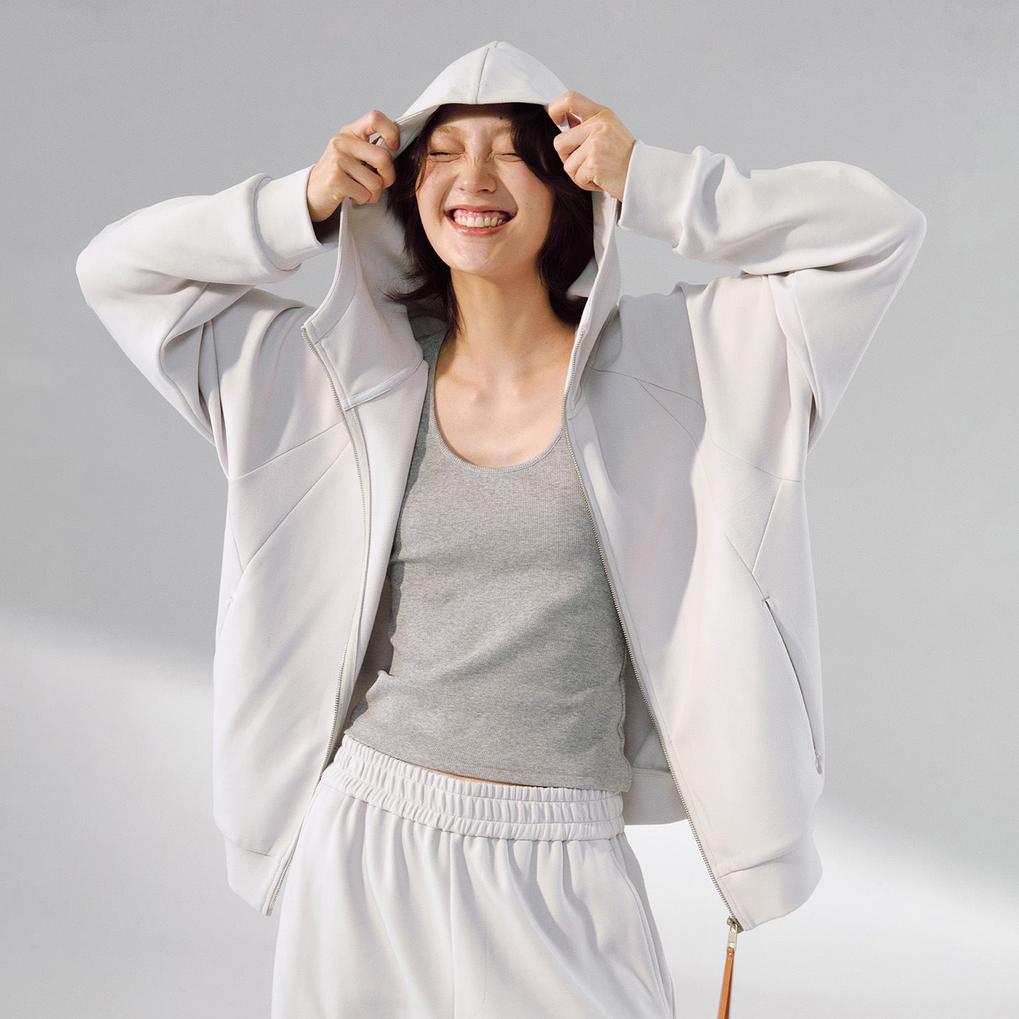 Inflation Hooded Zip Jacket