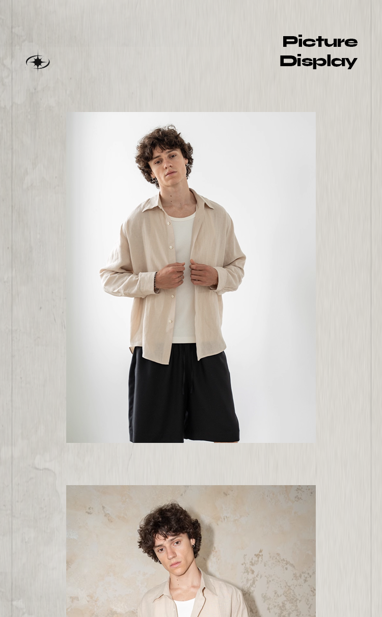 KONOOT Drape Simple Versatile Square Neck Long-sleeved Shirt