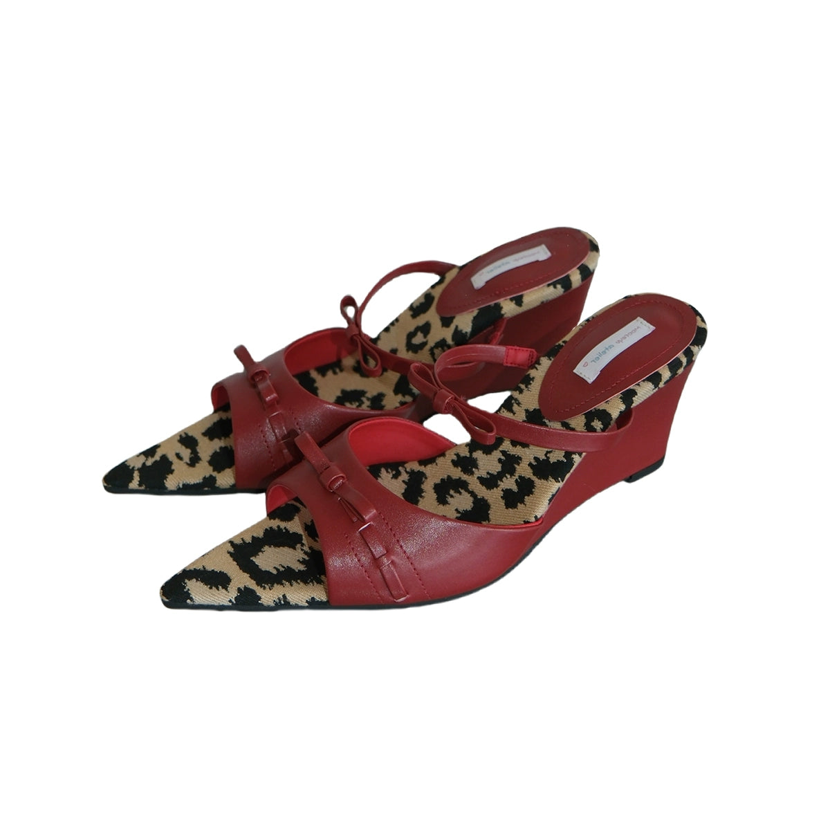 Mooreyu Sexy Shallow Leather High Heels