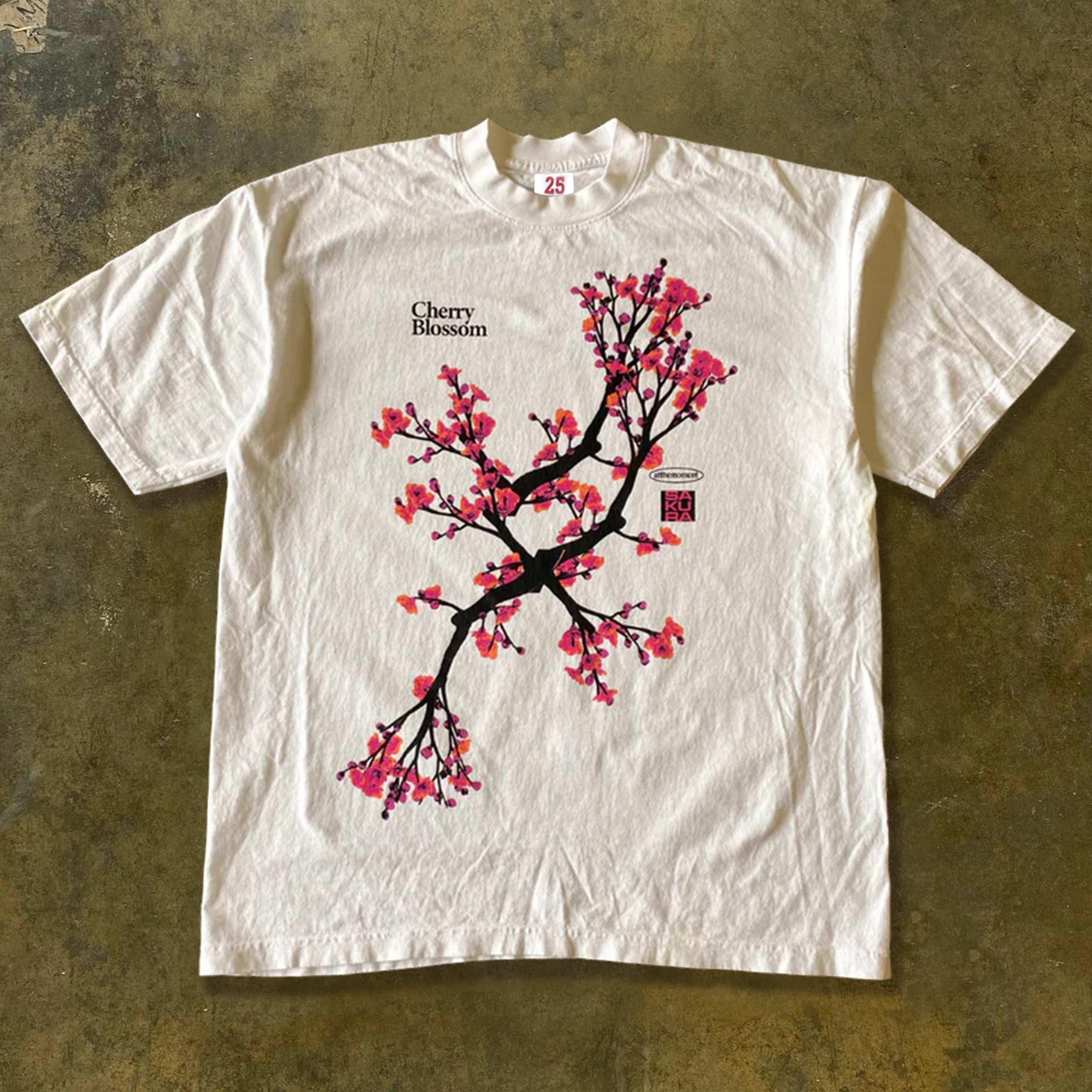Wang Youbing Studio! CHERRY 260g 100% Cotton Tee