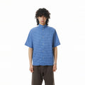 BTSG Niche Plugged Shoulder Deconstruction Multi-button Plaid Shirt
