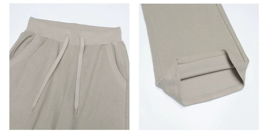 Audwyn Slim Sweater Loose Straight Casual Pants Set