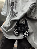 Antiphase Punk Demon Confused Meow Doll Pendant