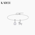 KADER Coin Pony Pendant Bracelet