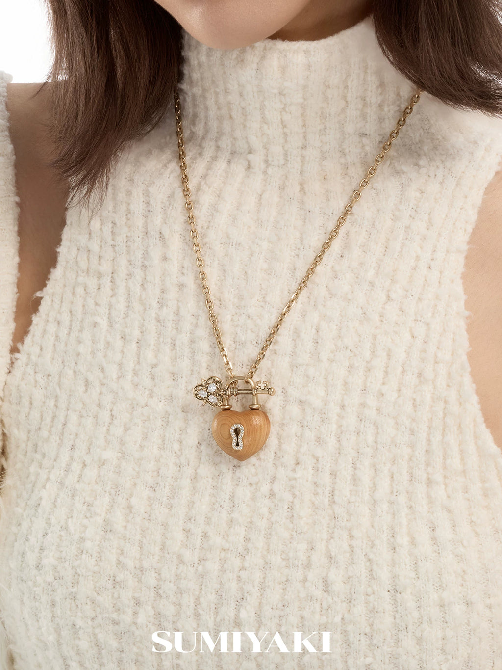 SUMIYAKI Key Love Clavicle Chain