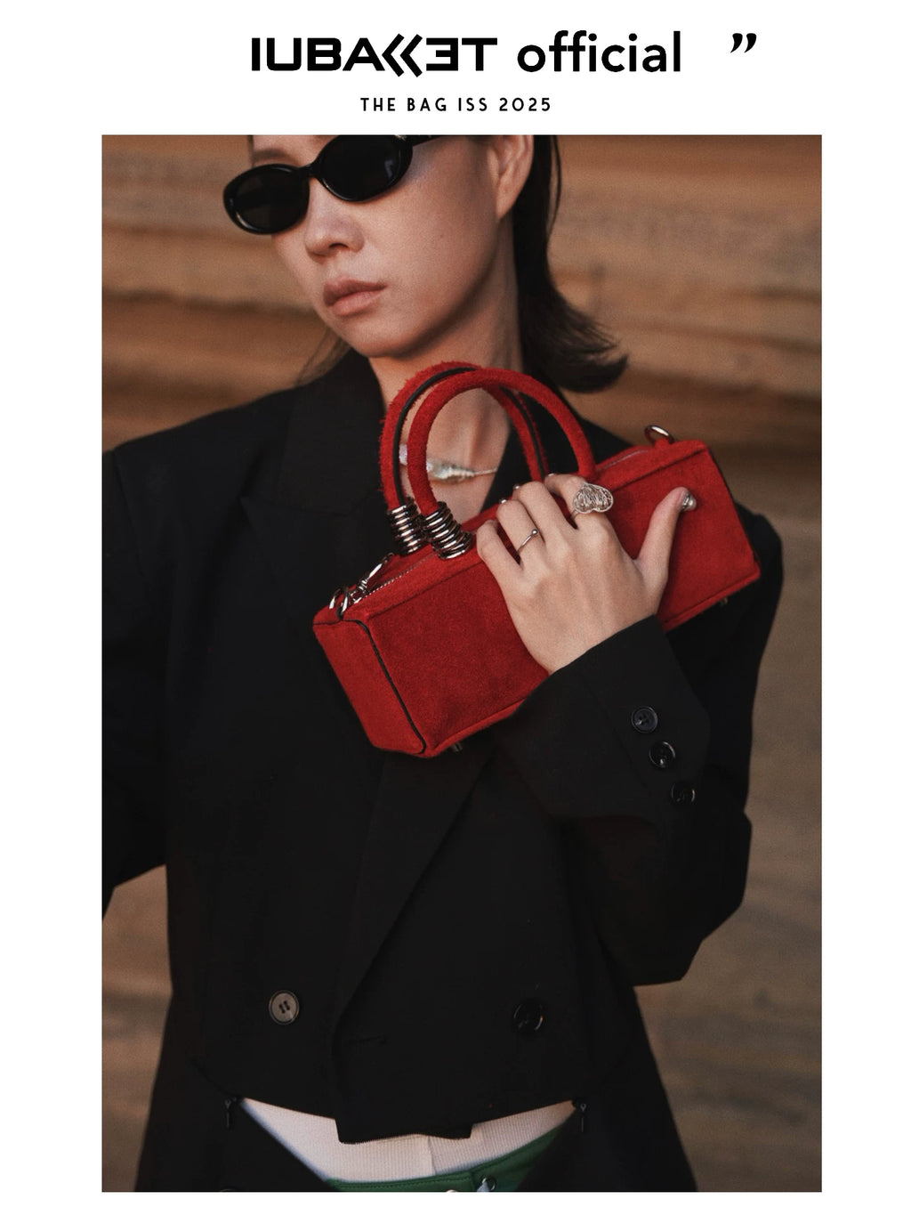 IUBALLET Niche Portable Small Square Bag