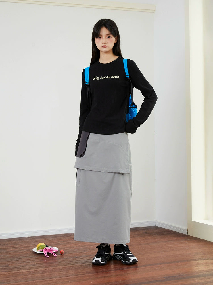 MoodLikeMe Removable Two-piece Outdoor Skirt