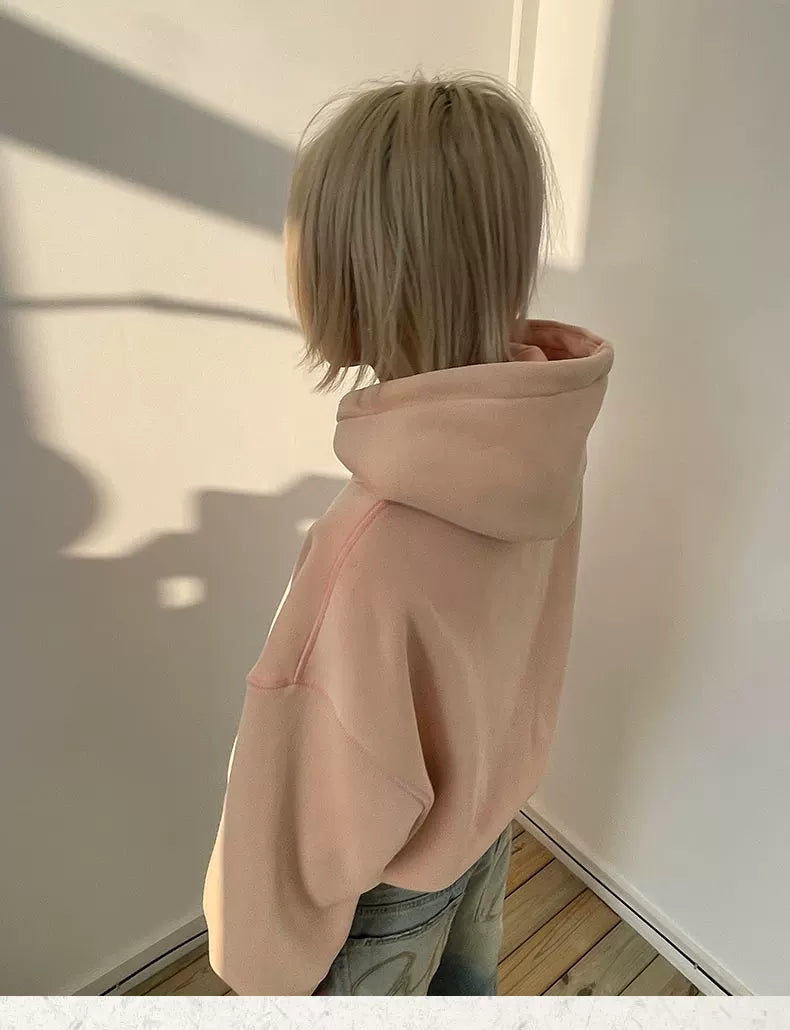 MMBBT Washed Old Fleece Heavy Hooded Sweater
