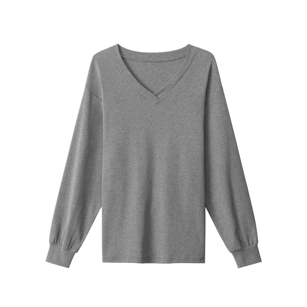 NarieleV Neck Premium Inner Strap Long Sleeve