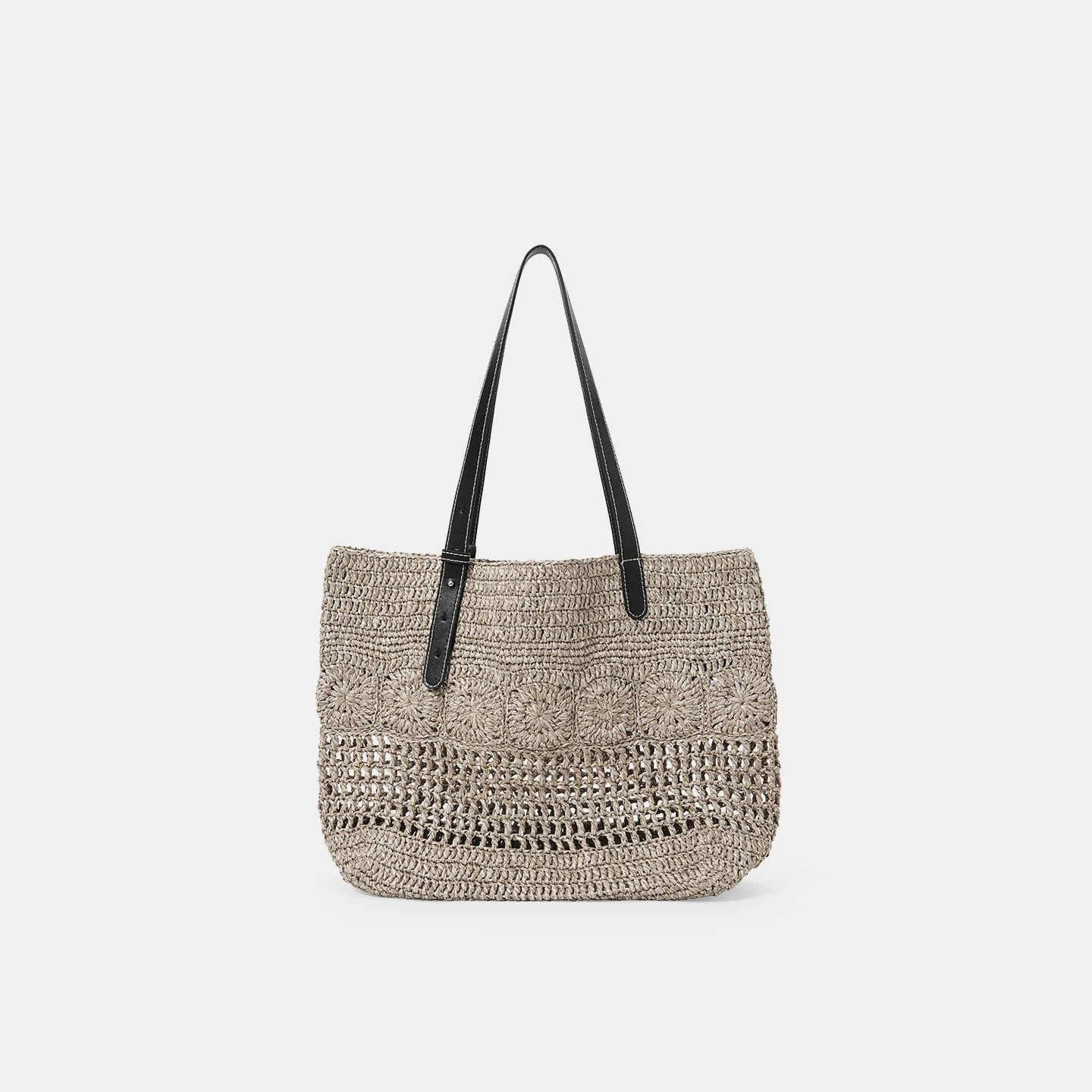 ANGELSKY Holiday Wind Large Capacity Woven Bag