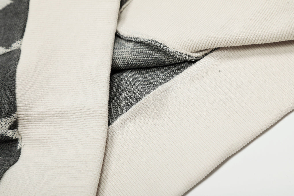 BANGU Retro Star-printed Hooded Short Coat