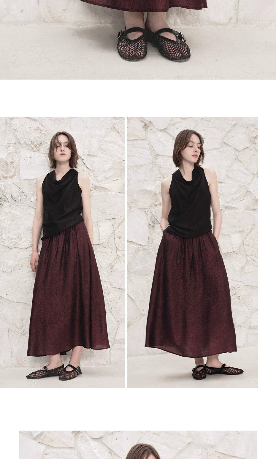 Giordano Versatile Elastic Waist Skirt