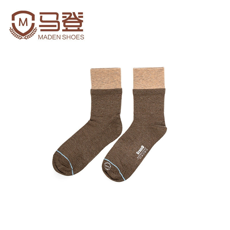 Madden spring medium tube long socks Ami Kaji color