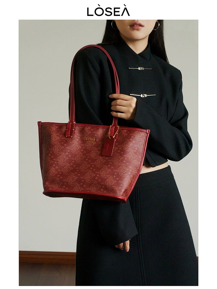 LOSEA Ruyi Moire Versatile Tote Bag