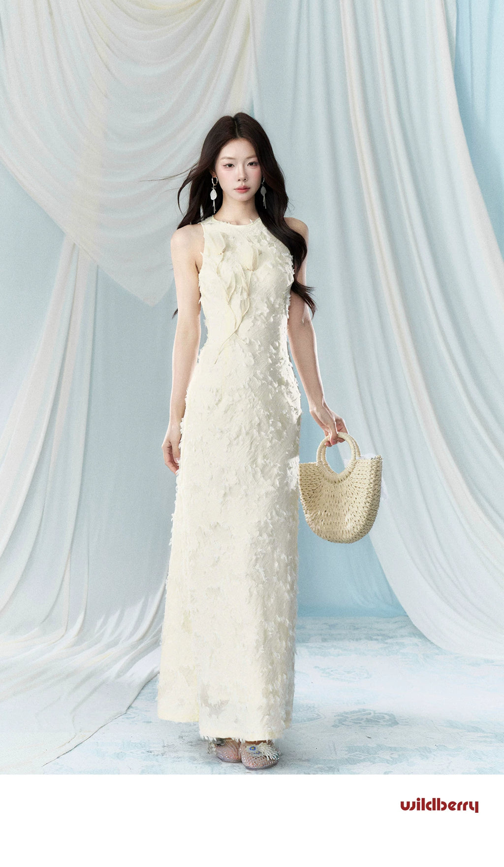Wildberry Premium Waist Sleeveless Dress