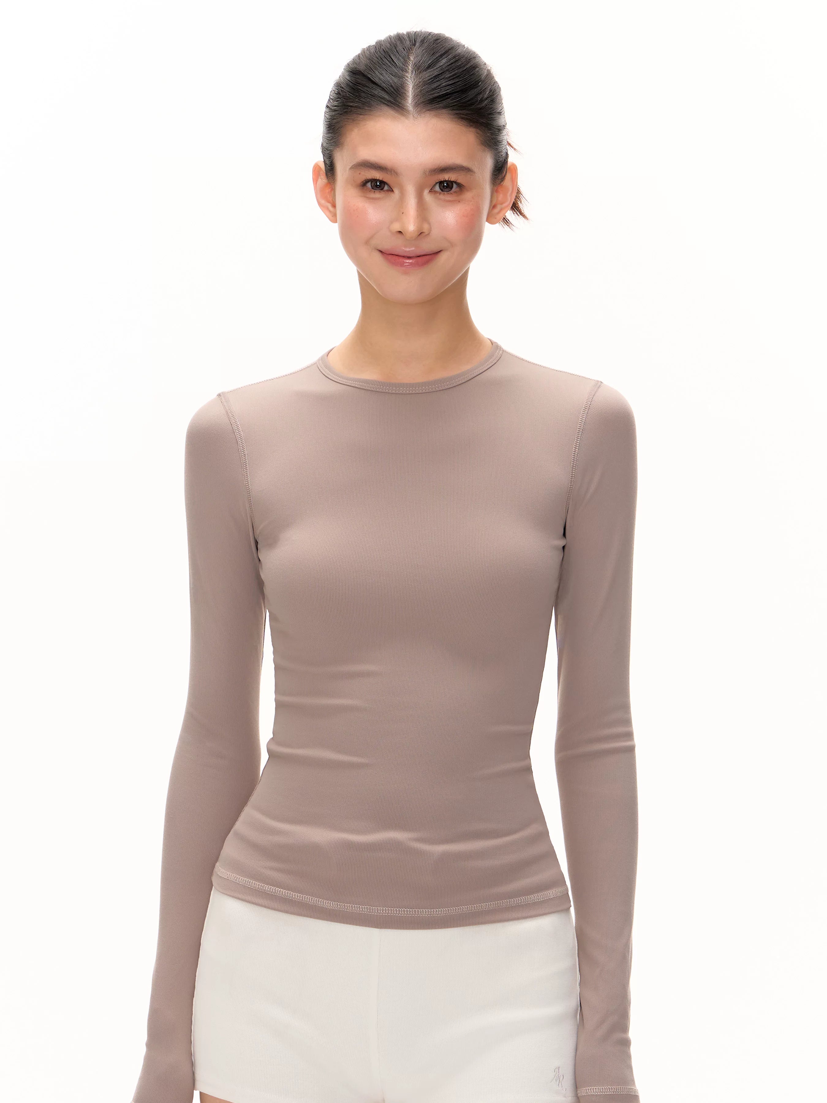 Ariseism Vintage Slim Simple Long Sleeves