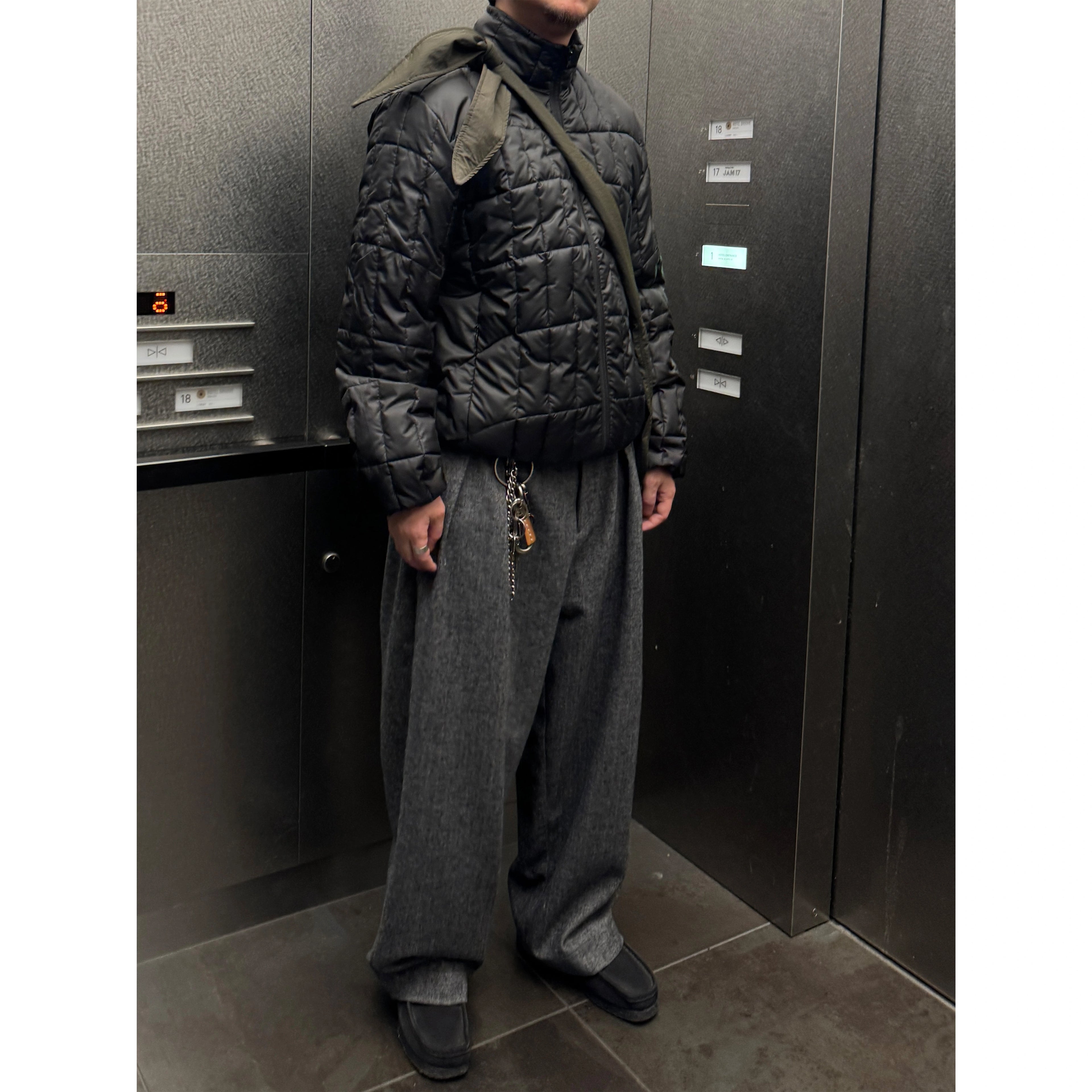 Anniehall Vintage Premium Stand-Up Collar Cotton Clothing