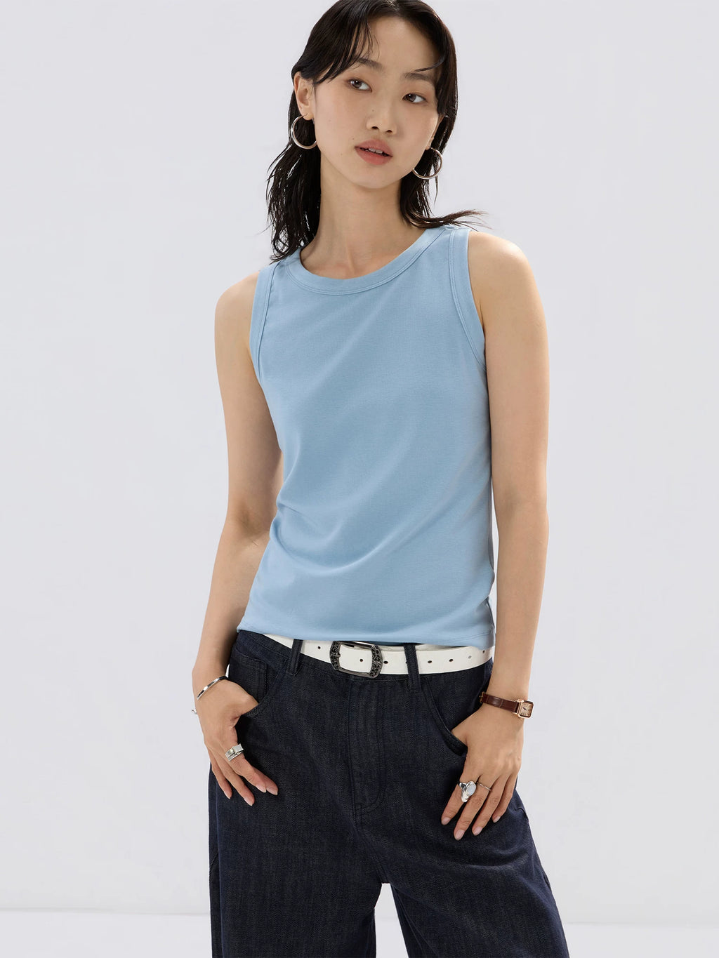Sameuoo Knitted Slim Sling