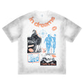 SUPER WAY Vintage Graffiti Comic Print Loose Tee