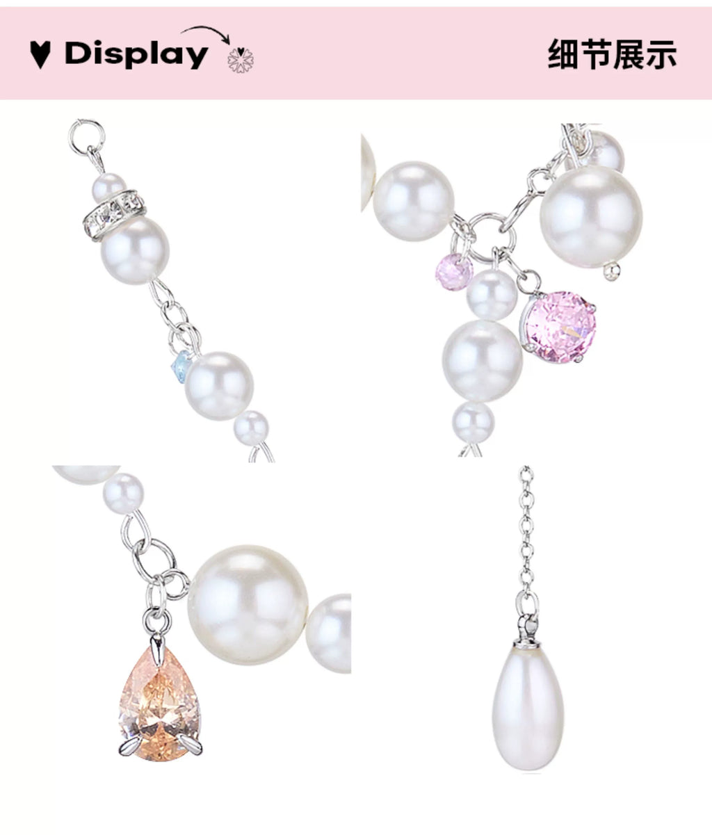 ParanoidP Pearl Y-shaped Necklace
