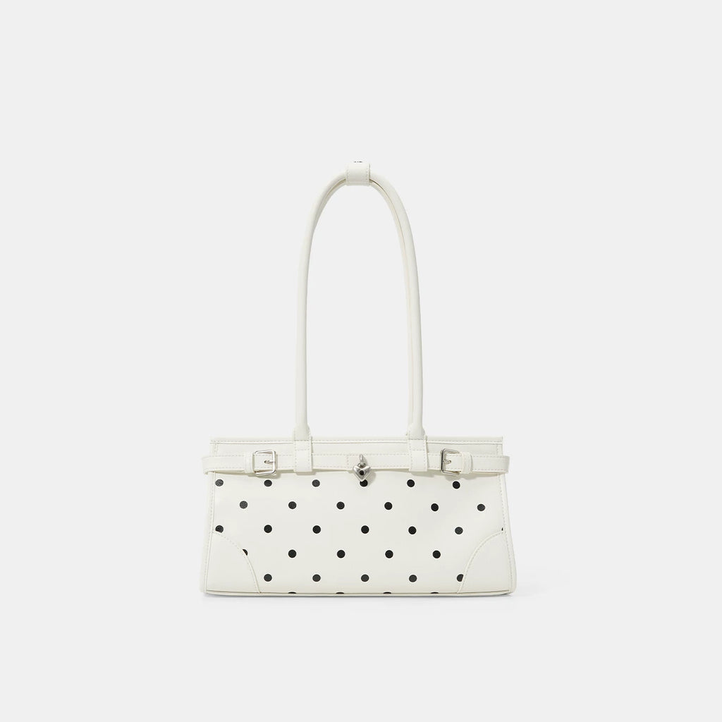 ANGELSKY Polka Dot Shoulder Armpit Bag