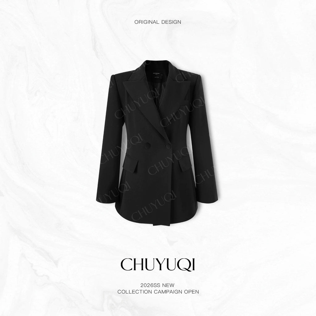 CHUYUQI Temperament Silhouette Suit Suit