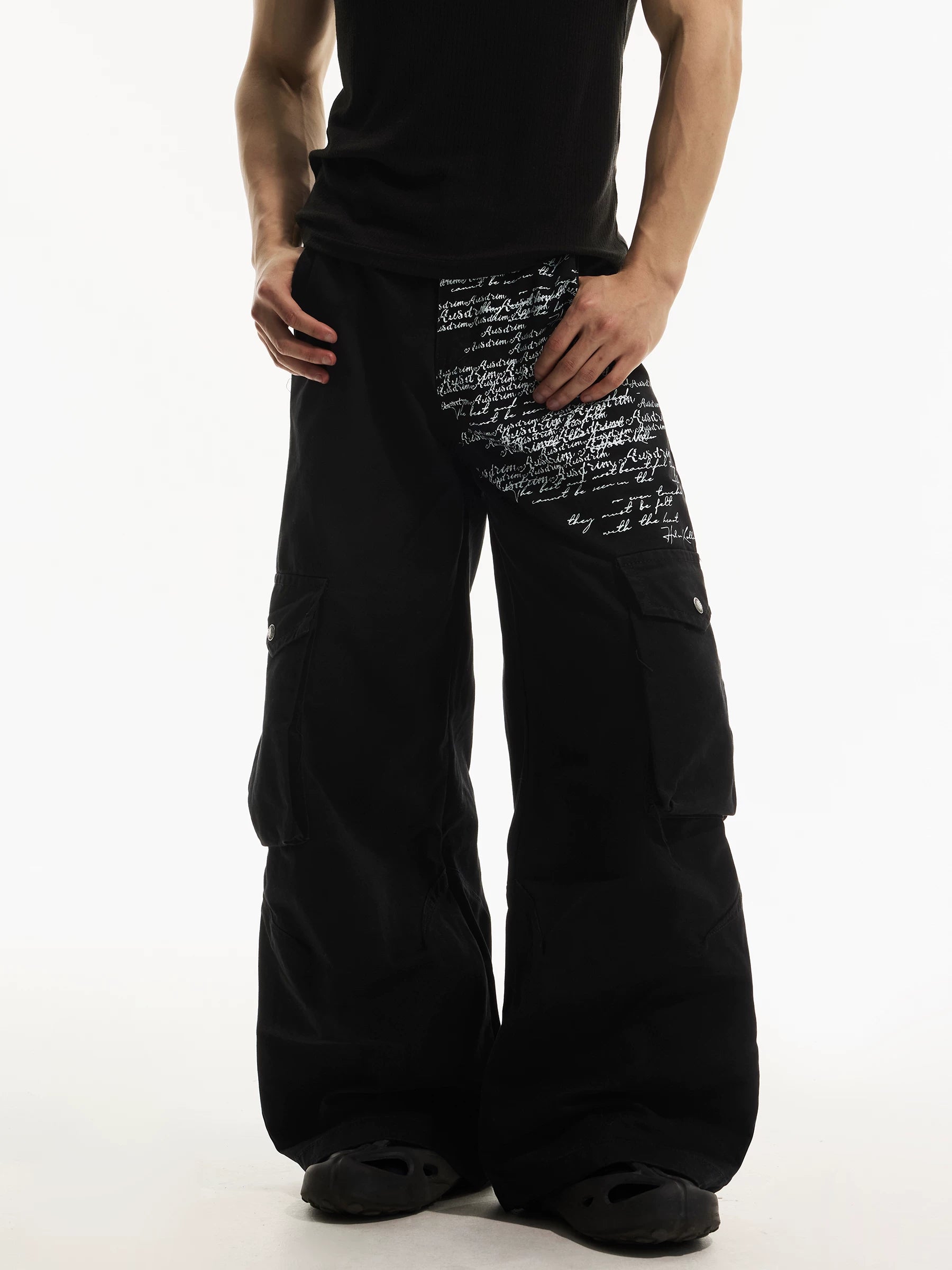 DAY NY Vintage Wide Leg Casual Straight Overalls