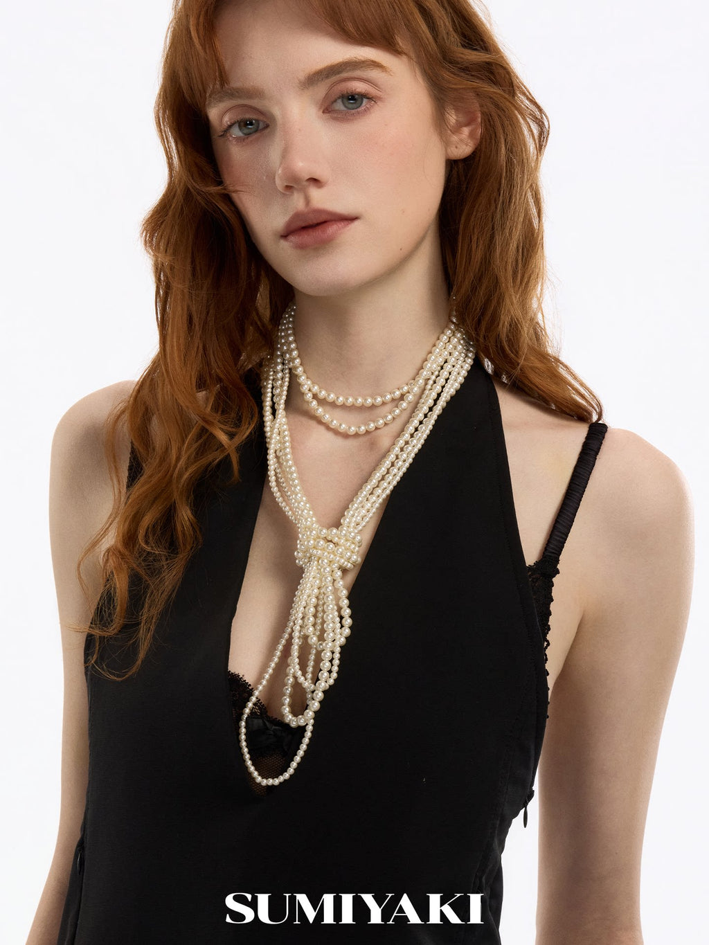 SUMIYAKI Premium Light Luxury Pearl Necklace