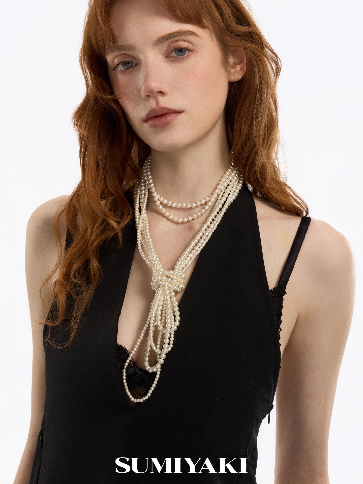 SUMIYAKI Premium Light Luxury Pearl Necklace