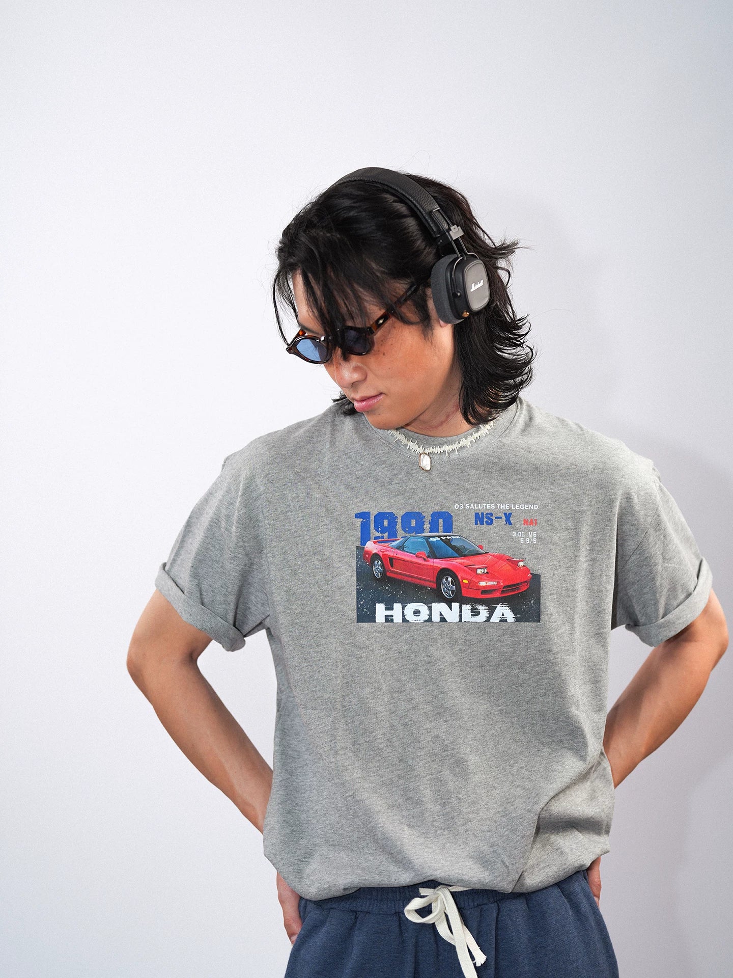 O3PARK Versatile Loose Knitted Tee