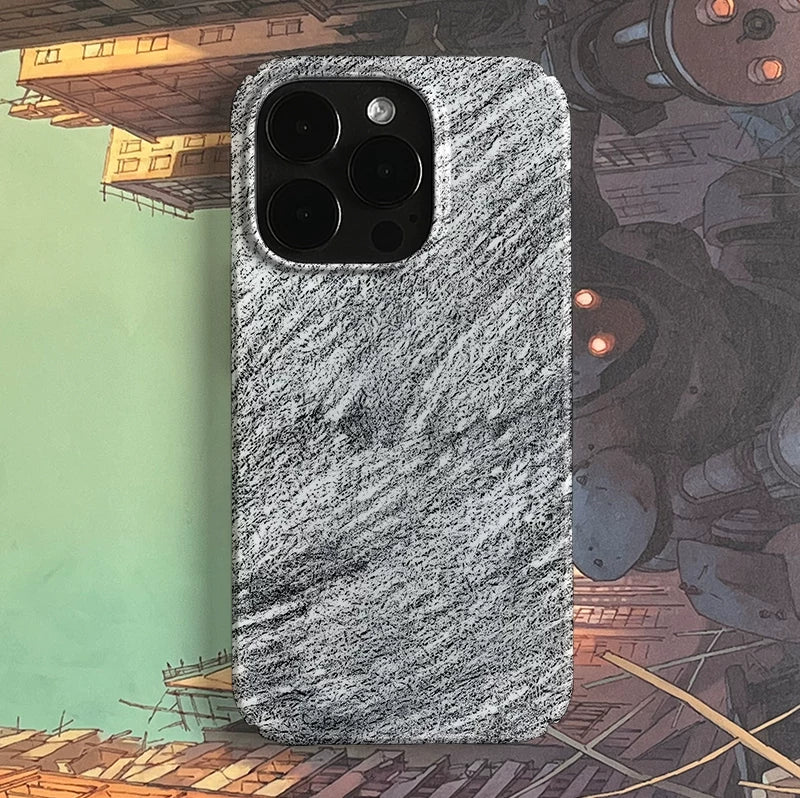 PBCase Carbon Ink Mechanism Art Niche Apple Phone Case