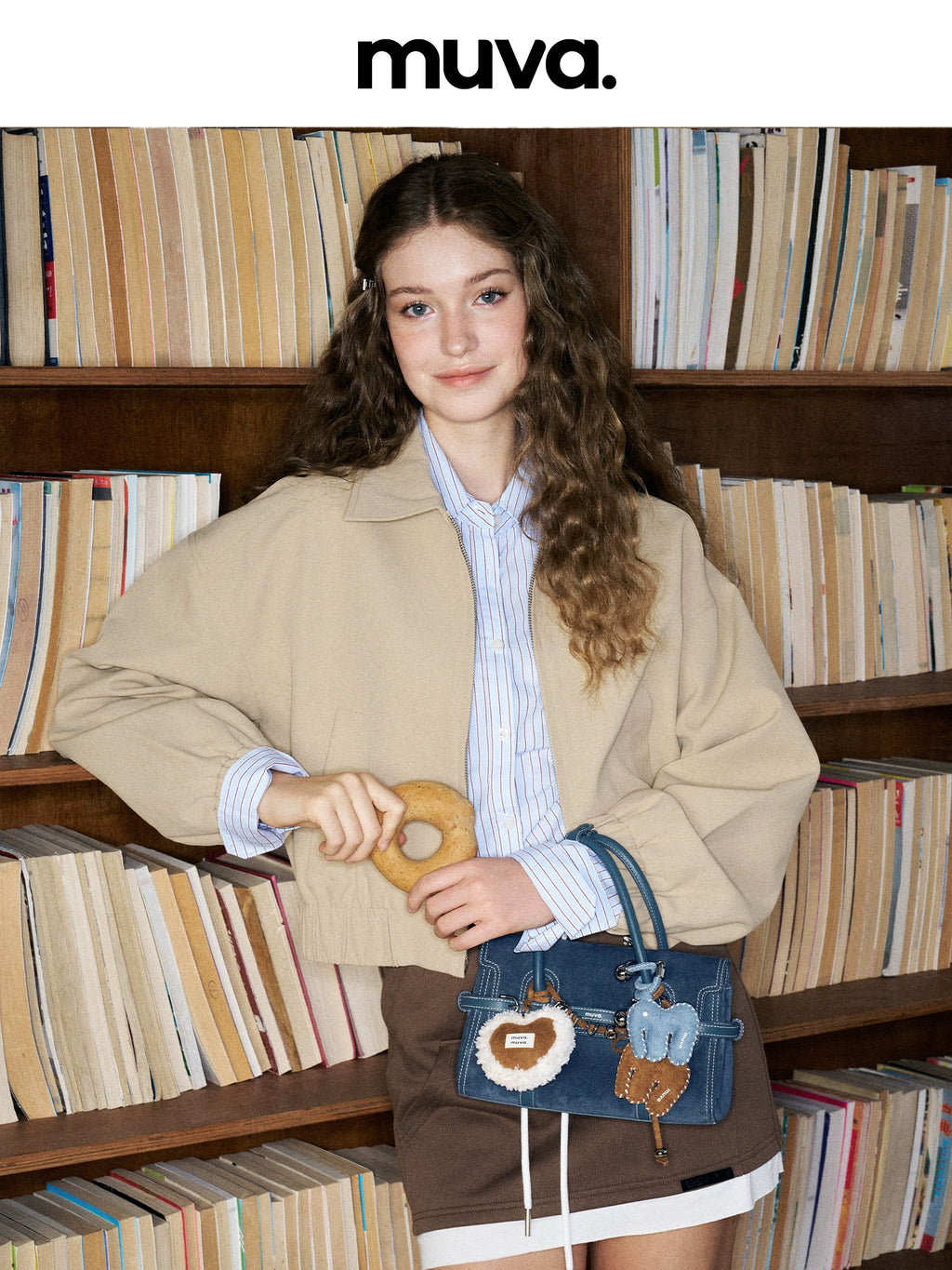 MUVA Lamb Wool Burrs Love Bag