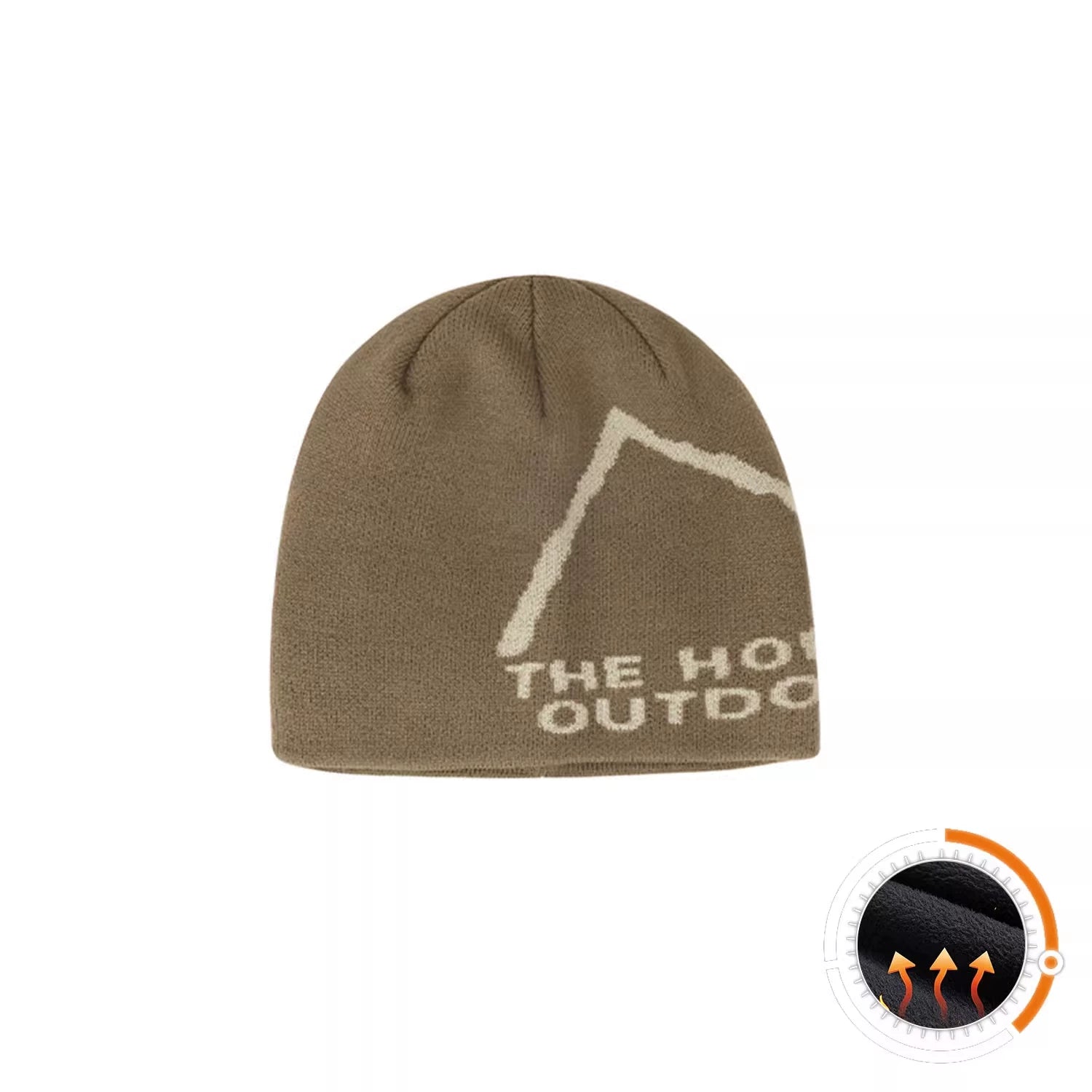 THE HOBOO Alphabet Jacquard Cold Knitted Hat
