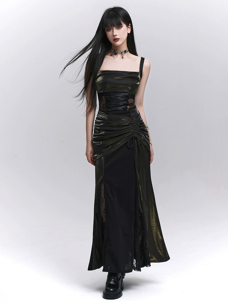 LADYGHOST Sexy and Cool Suspender Dress