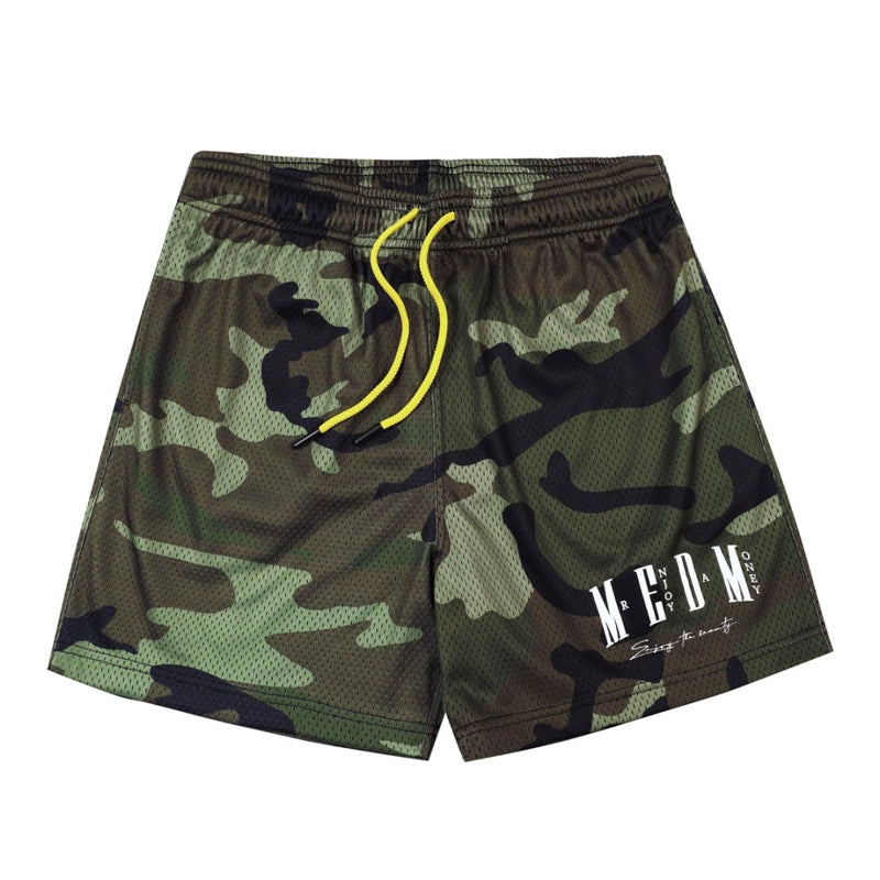 MEDM American Hip Hop Loose Wide Leg Shorts